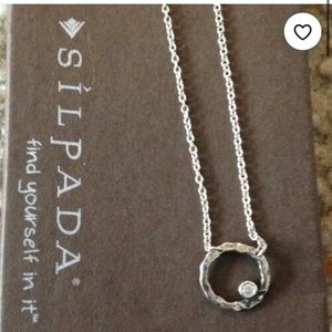 3/35$ 🛍 Silpada orbiting moon chain